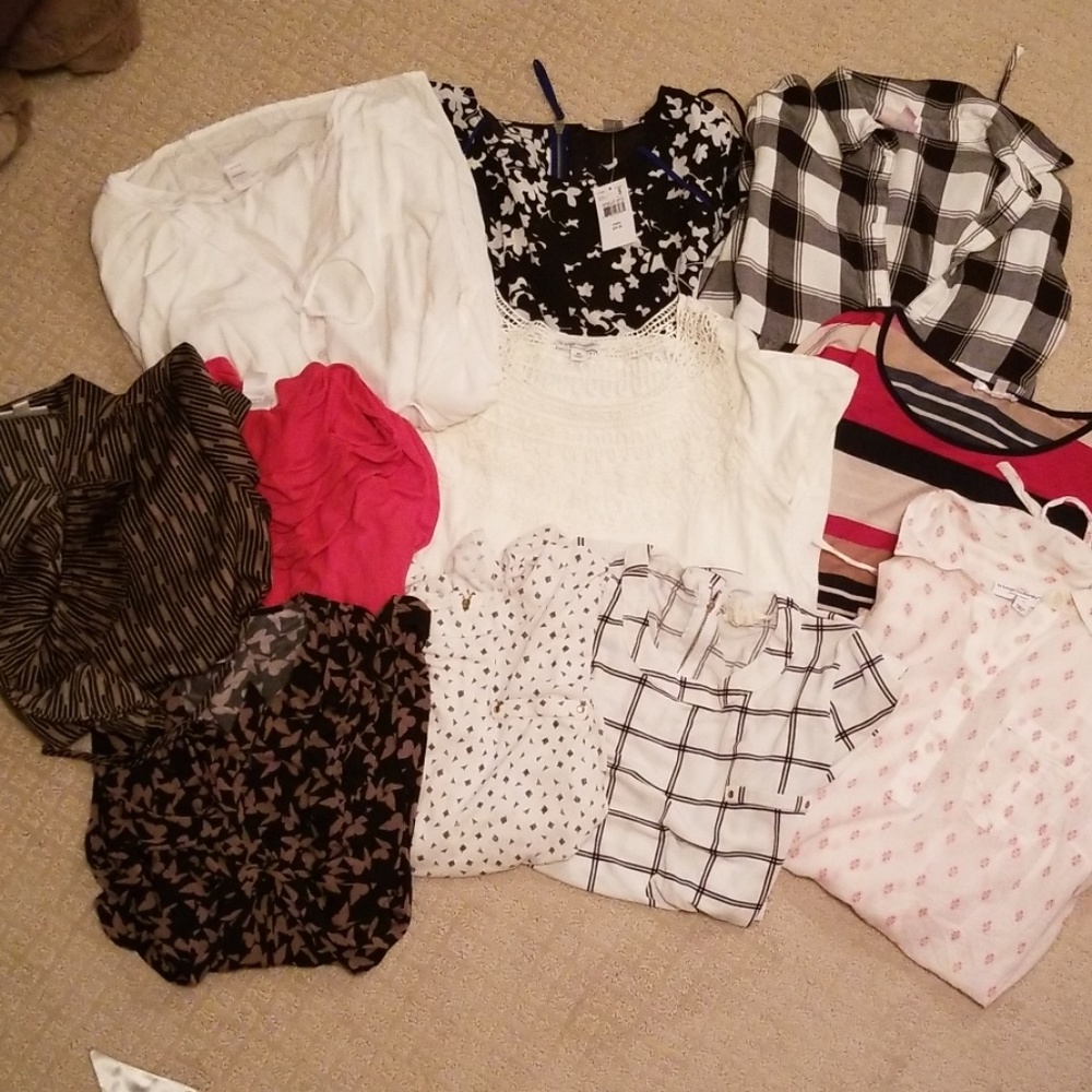 Maternity work tops